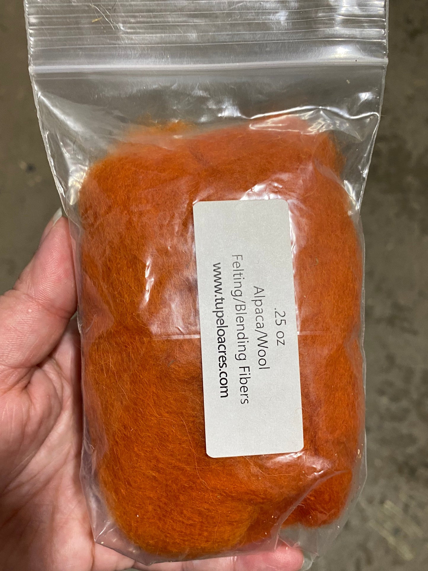 Tupelo Acres Felting Fiber