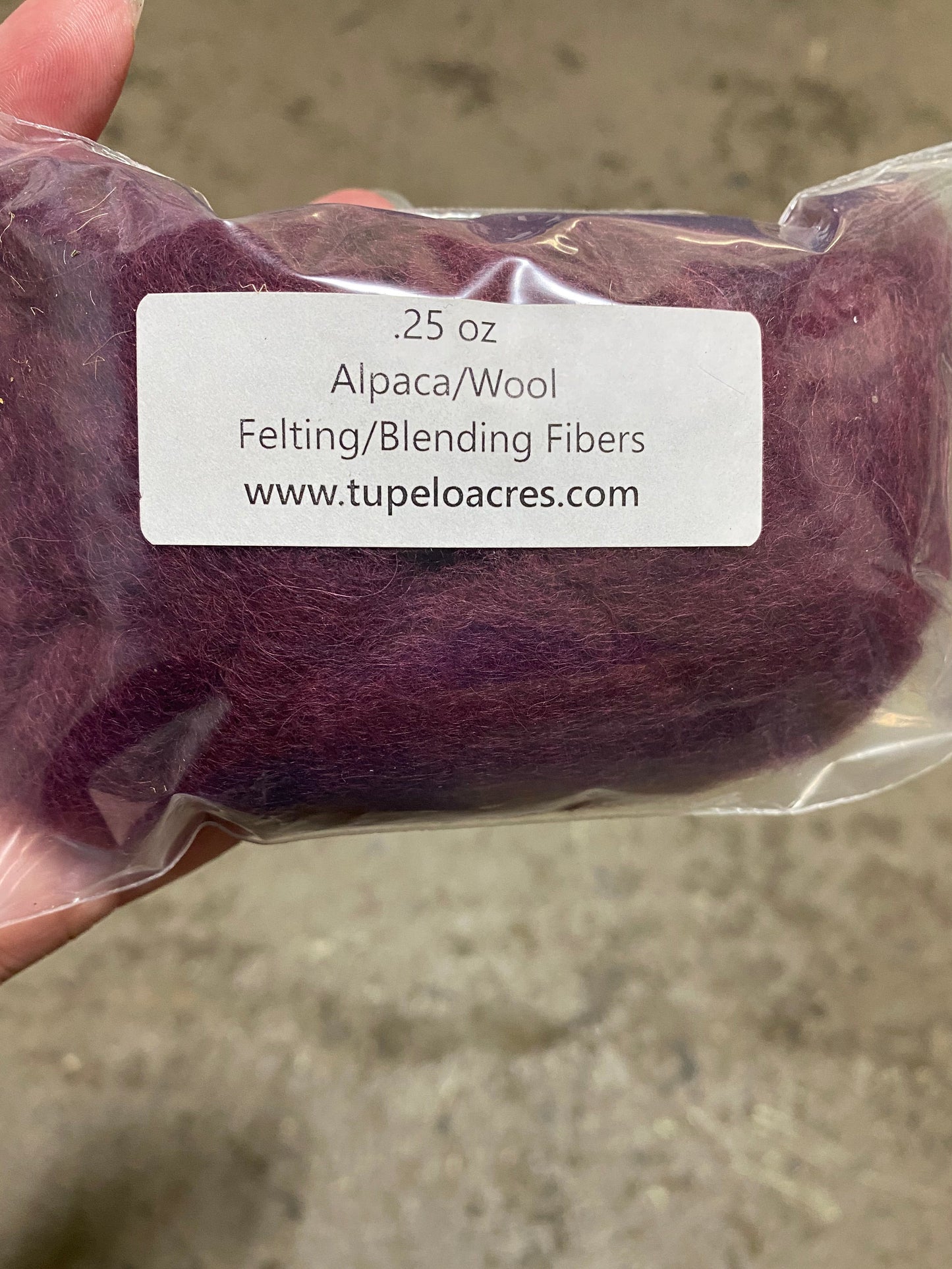 Tupelo Acres Felting Fiber