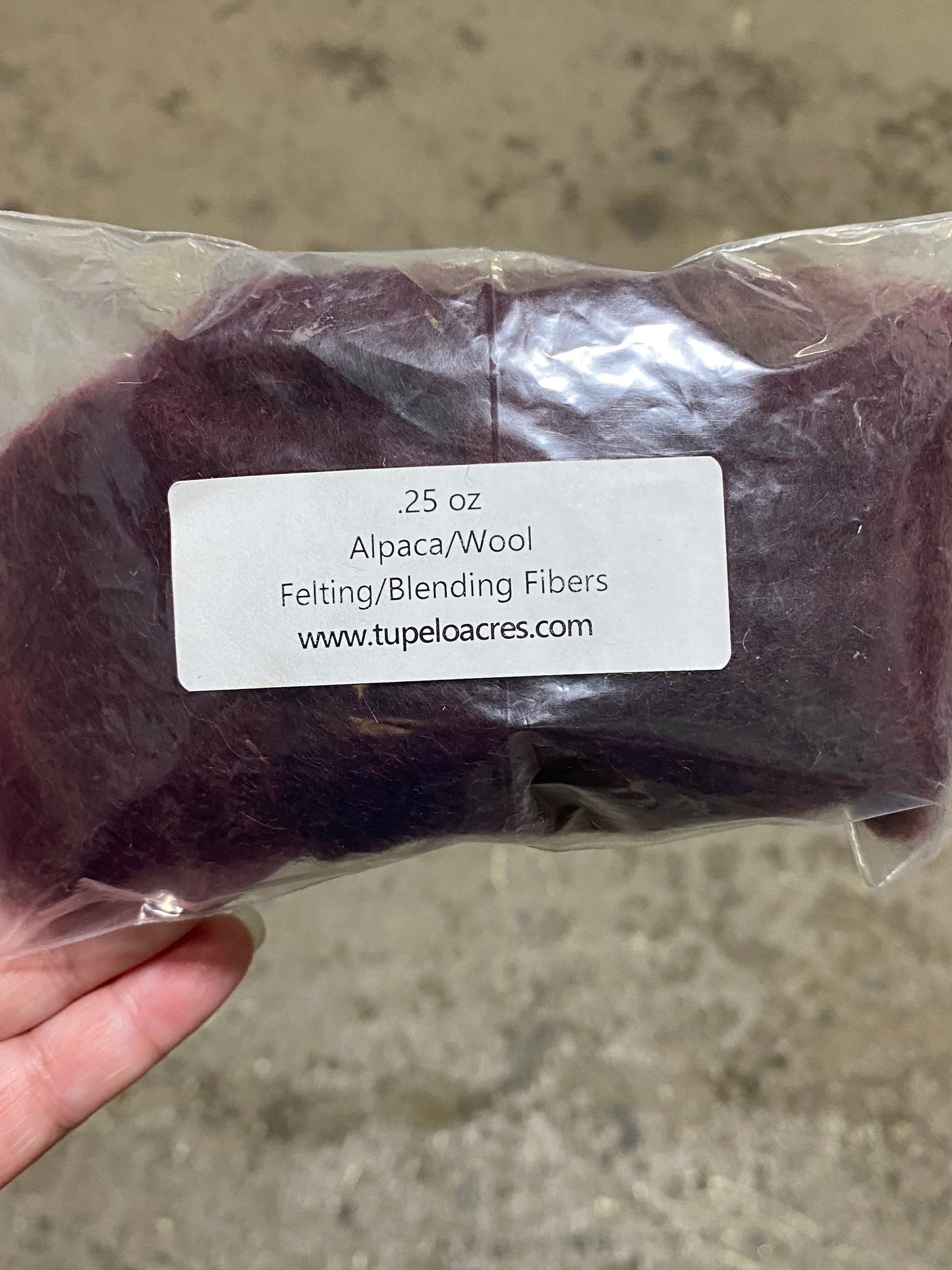 Tupelo Acres Felting Fiber