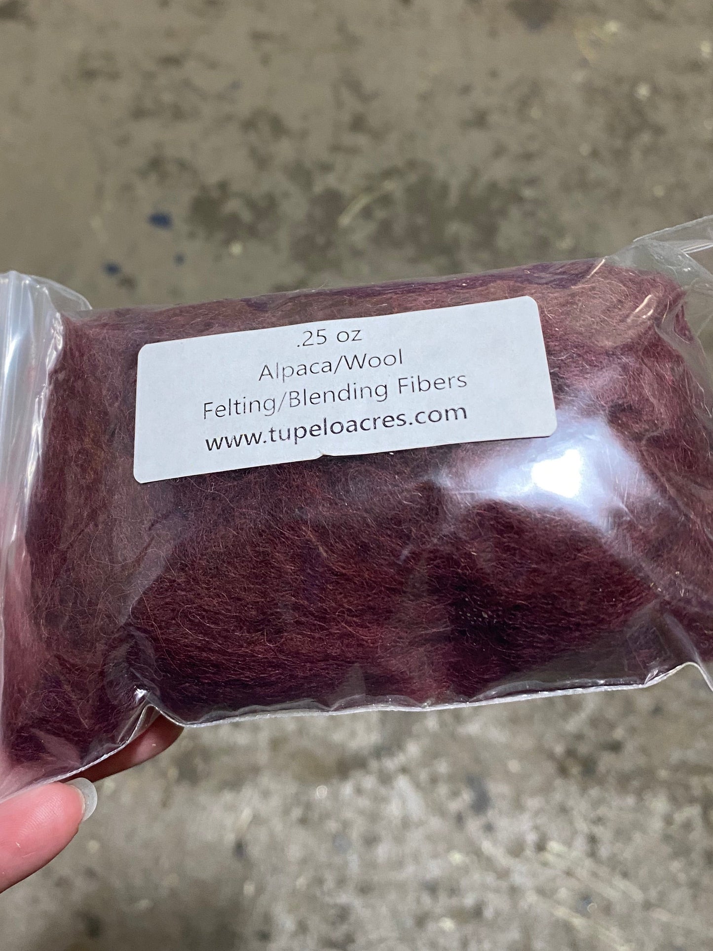 Tupelo Acres Felting Fiber