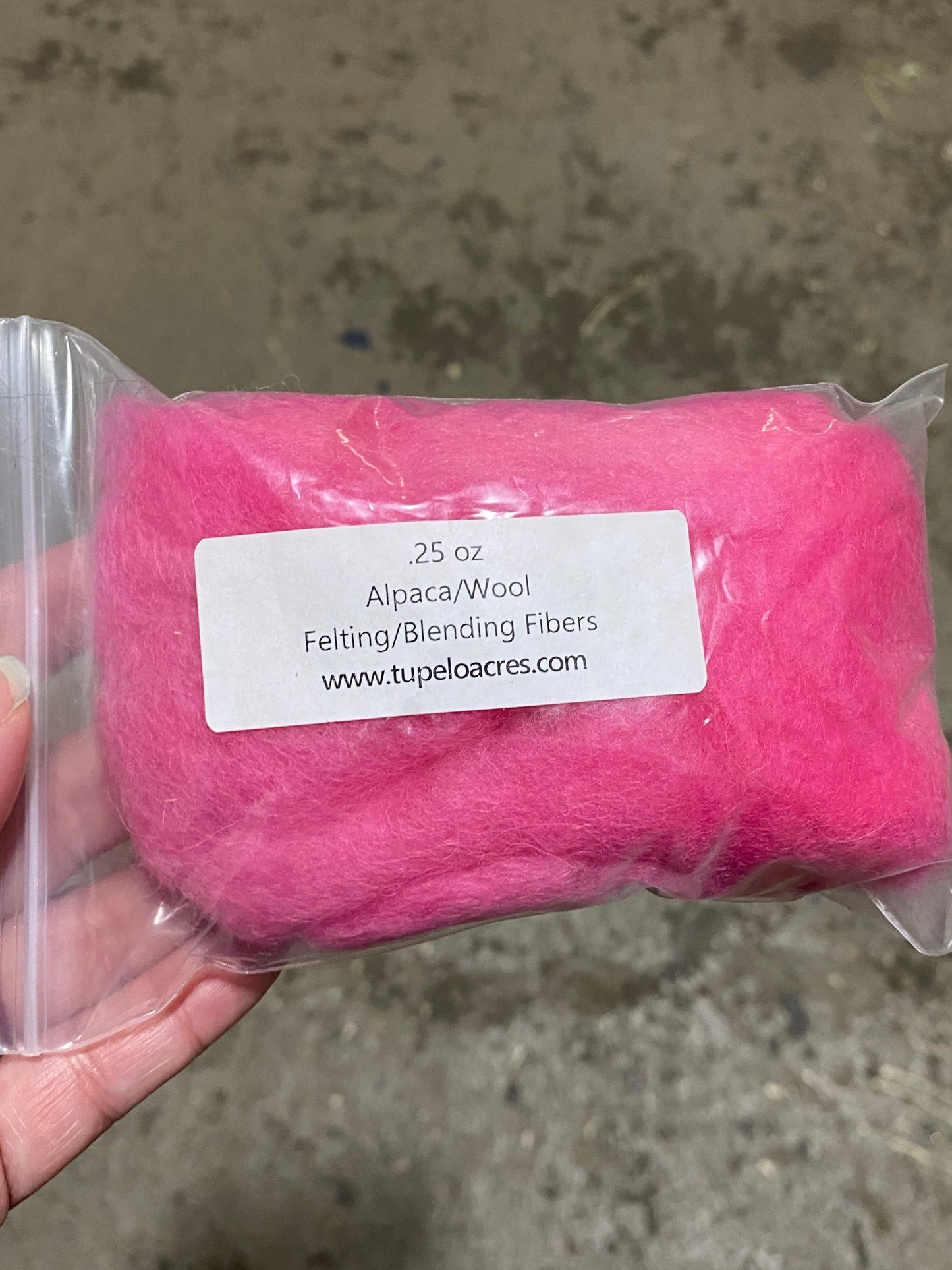 Tupelo Acres Felting Fiber