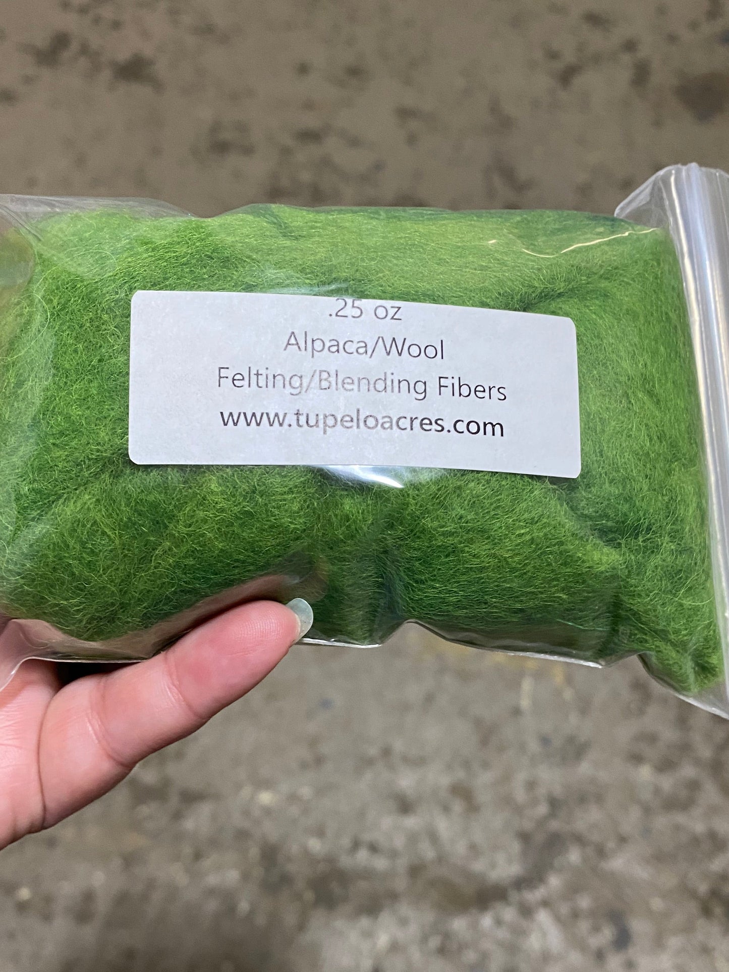 Tupelo Acres Felting Fiber