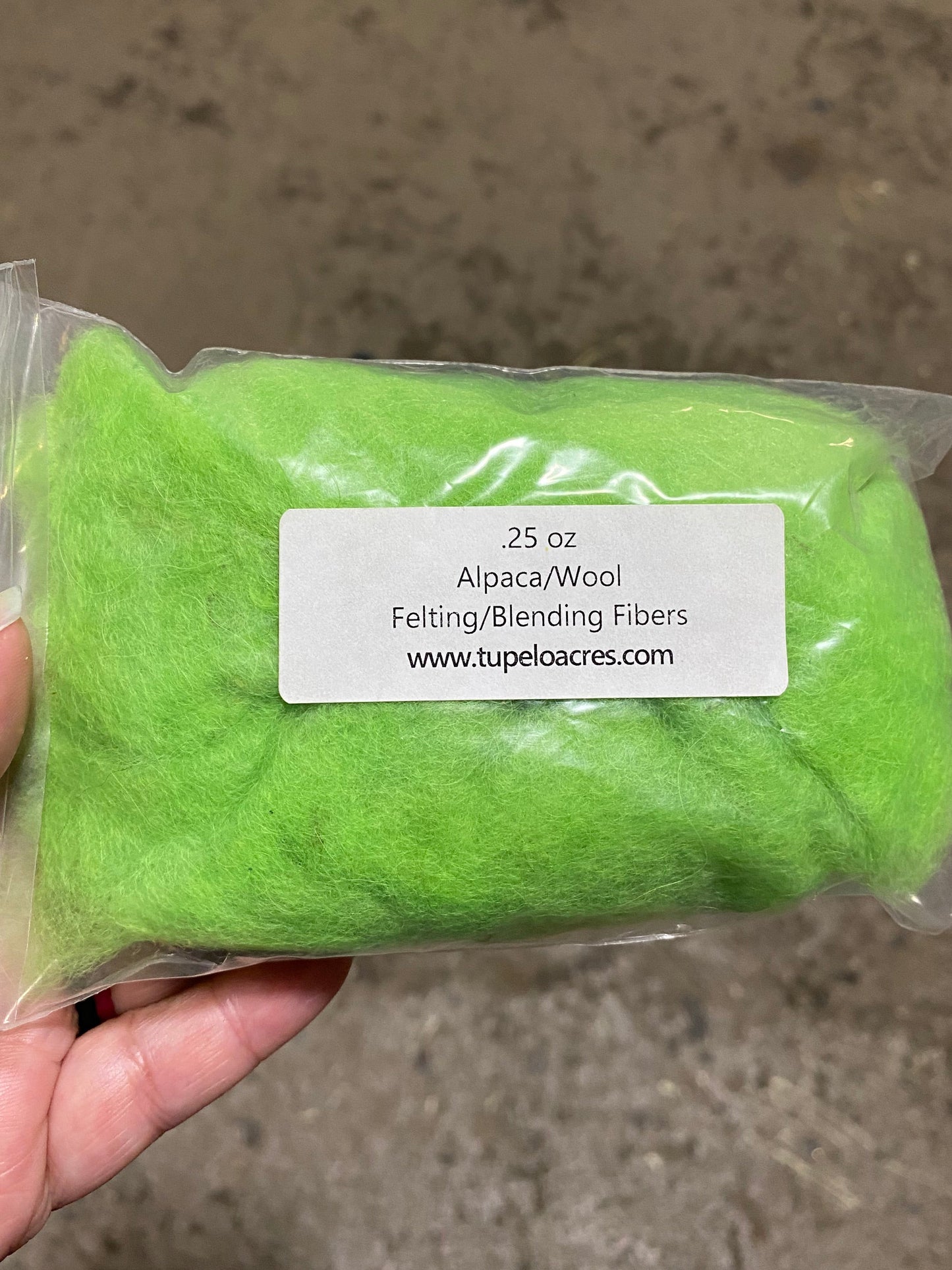 Tupelo Acres Felting Fiber