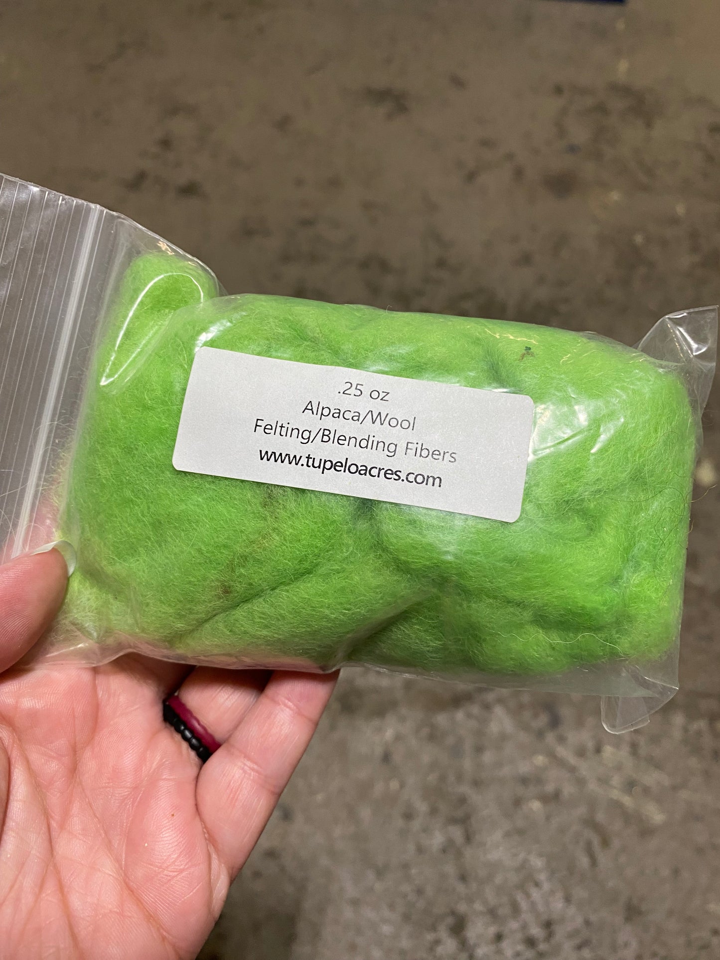 Tupelo Acres Felting Fiber