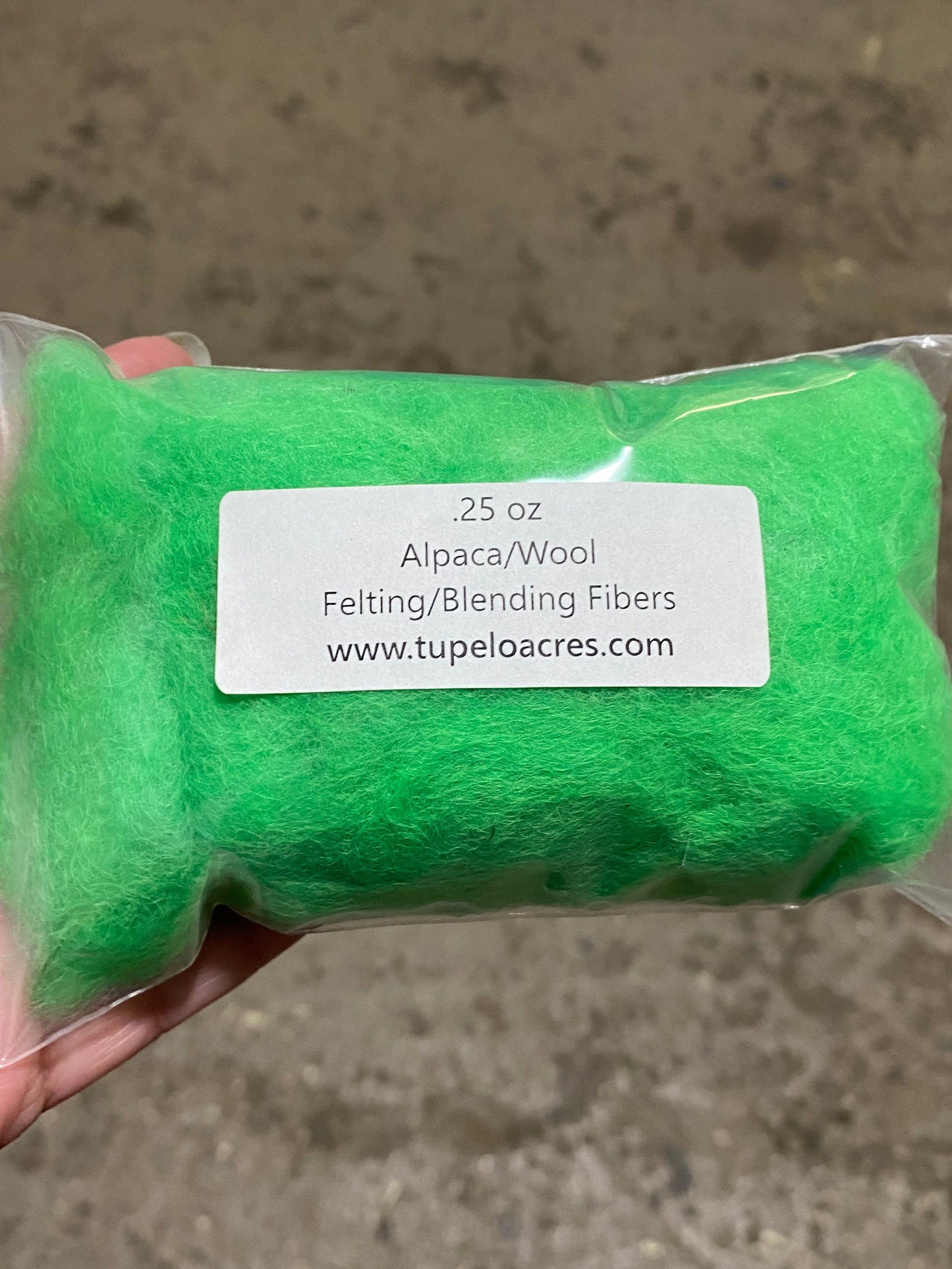 Tupelo Acres Felting Fiber