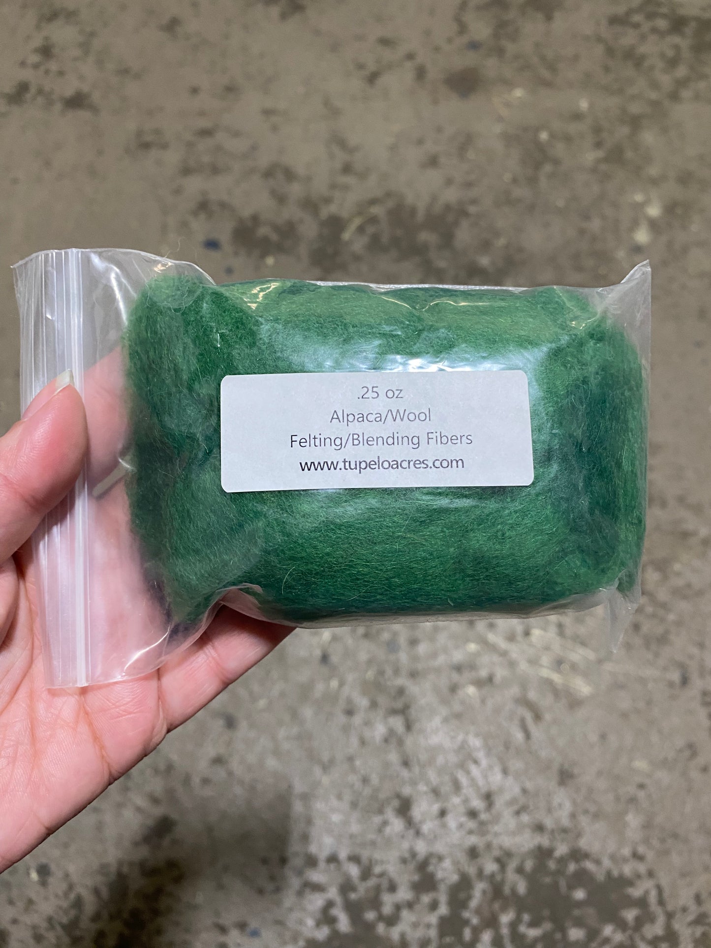 Tupelo Acres Felting Fiber