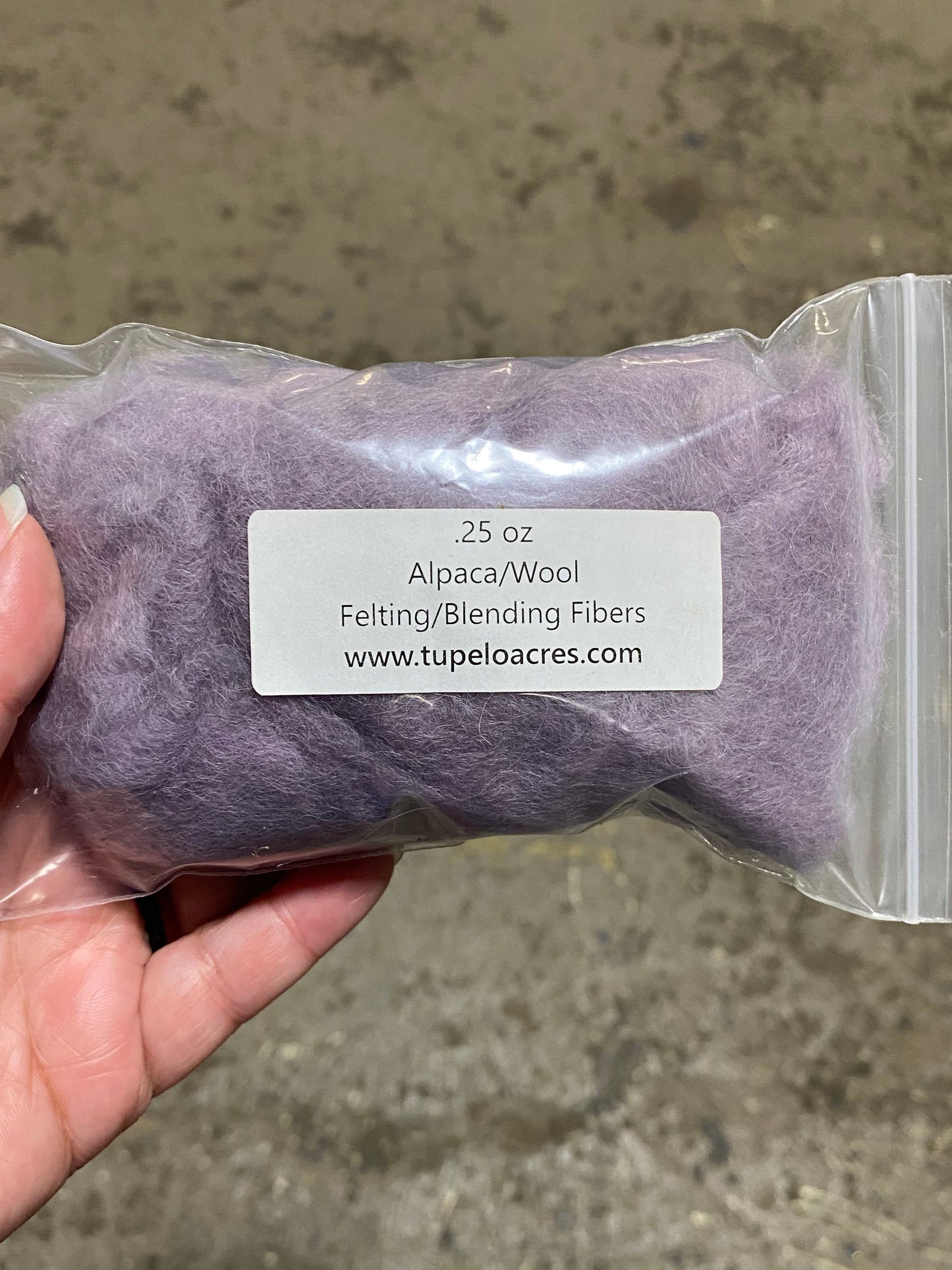 Tupelo Acres Felting Fiber