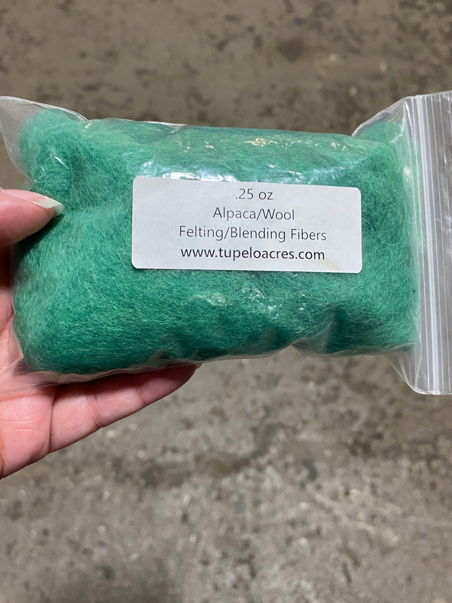 Tupelo Acres Felting Fiber