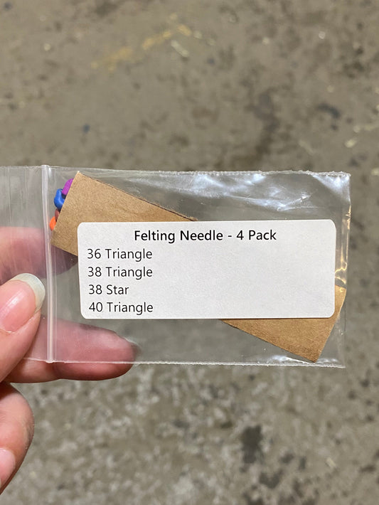 Tupelo Acres Felting Needles (Set of 4)