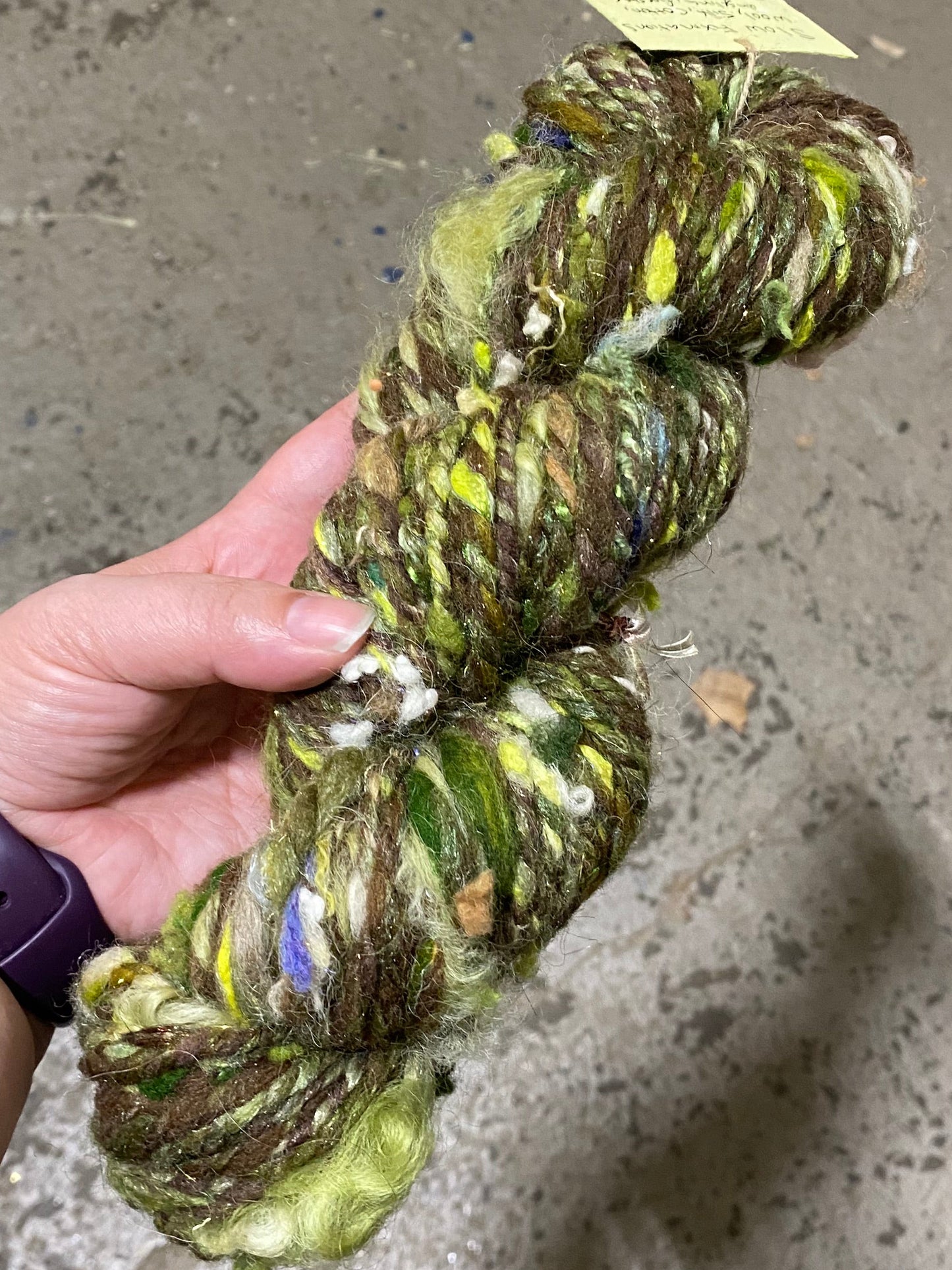Slow Formations Hand Spun Yarn