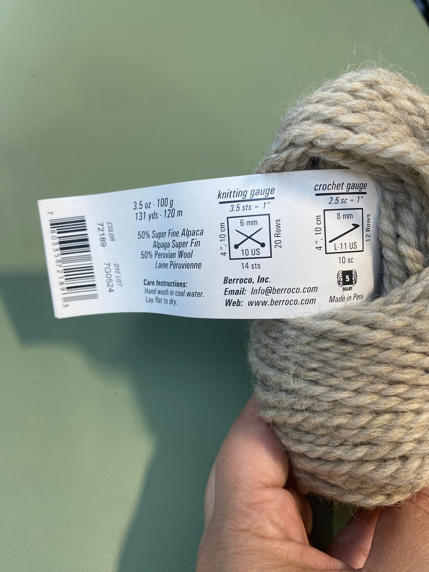 Berroco Ultra Alpaca Chunky