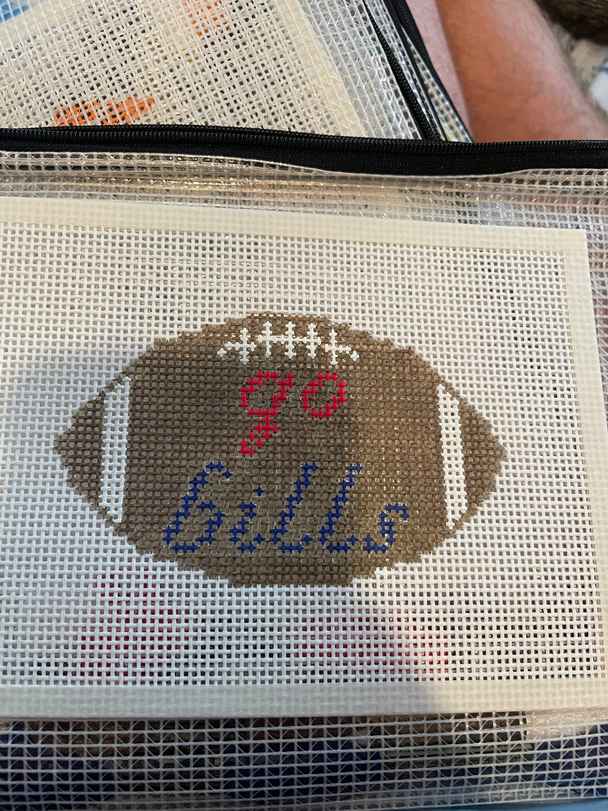 Football Needlepoint Kit