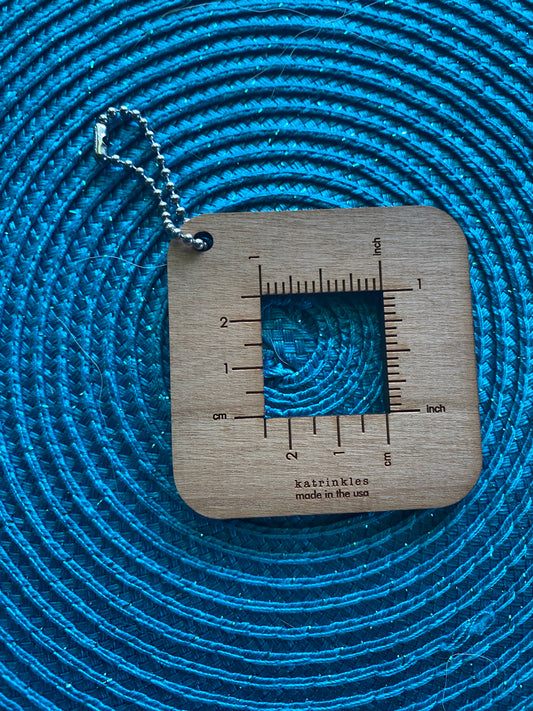 1" Gauge Swatch Tool - Katrinkles