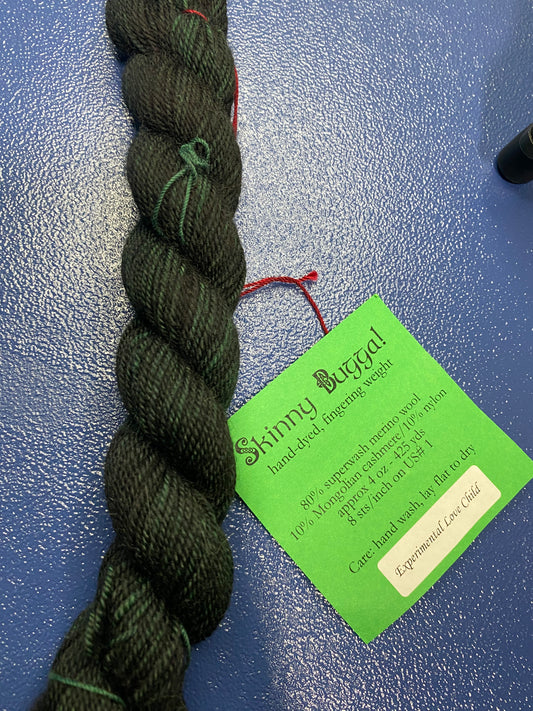 Verdant Gryphon Skinny Bugga! Half Skein