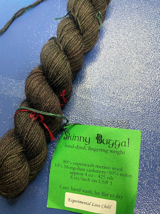 Verdant Gryphon Skinny Bugga! Half Skein