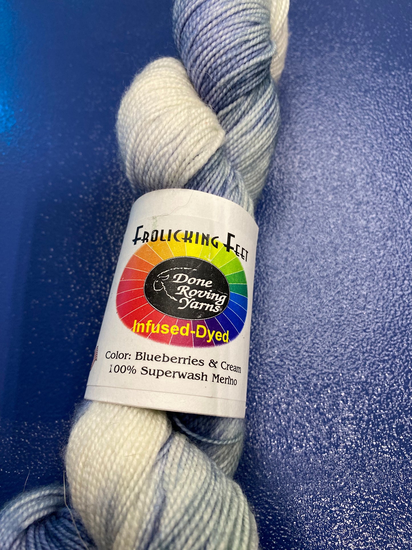 Done Roving Yarns Frolicking Feet