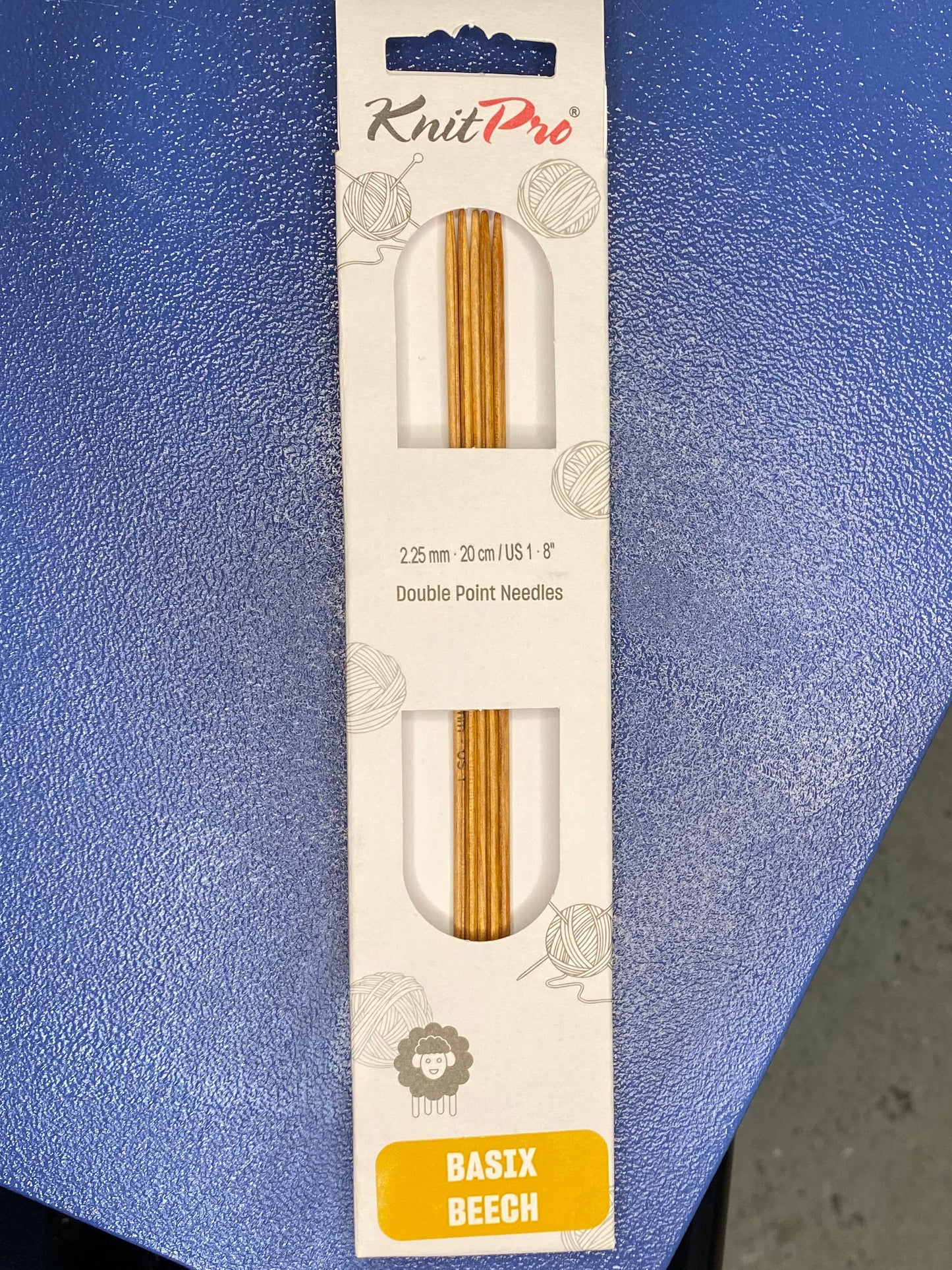 KnitPro Basix Double Points 8"