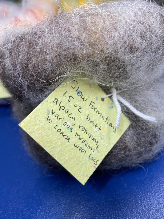 Slow Formations 1.5 oz Fiber Batt