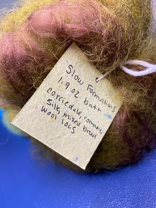 Slow Formations 1.9 oz Fiber Batt