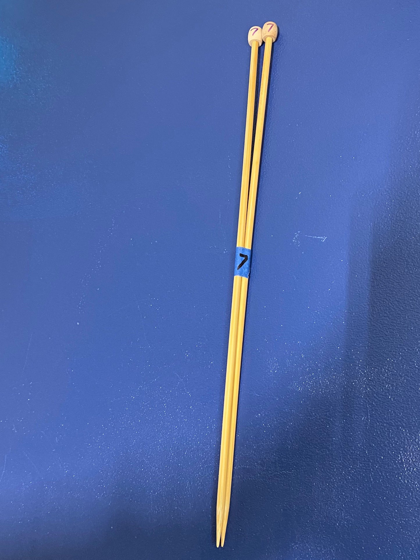 Straight Wooden Knitting Needles US 7