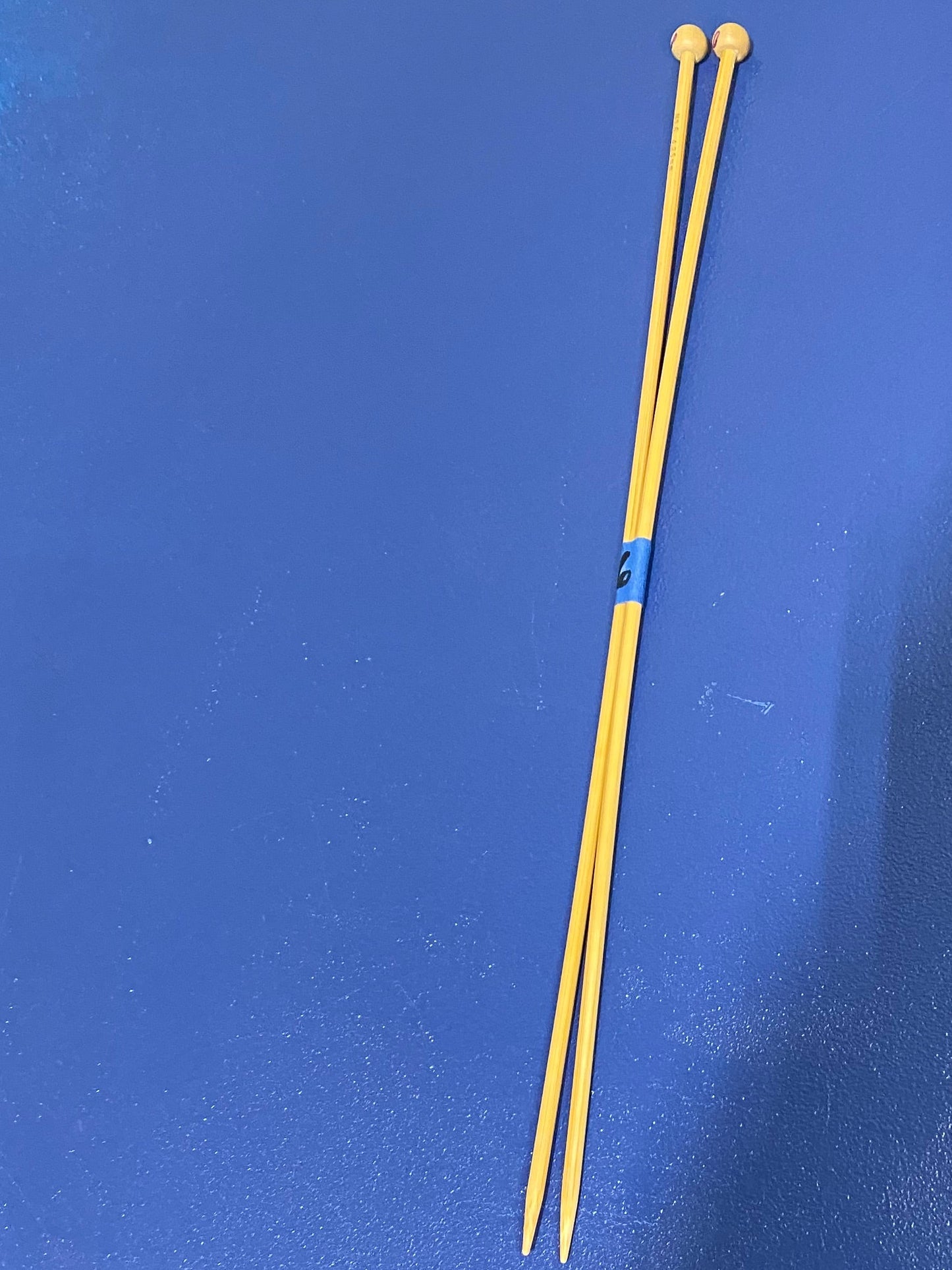 Straight Wooden Knitting Needles US 6