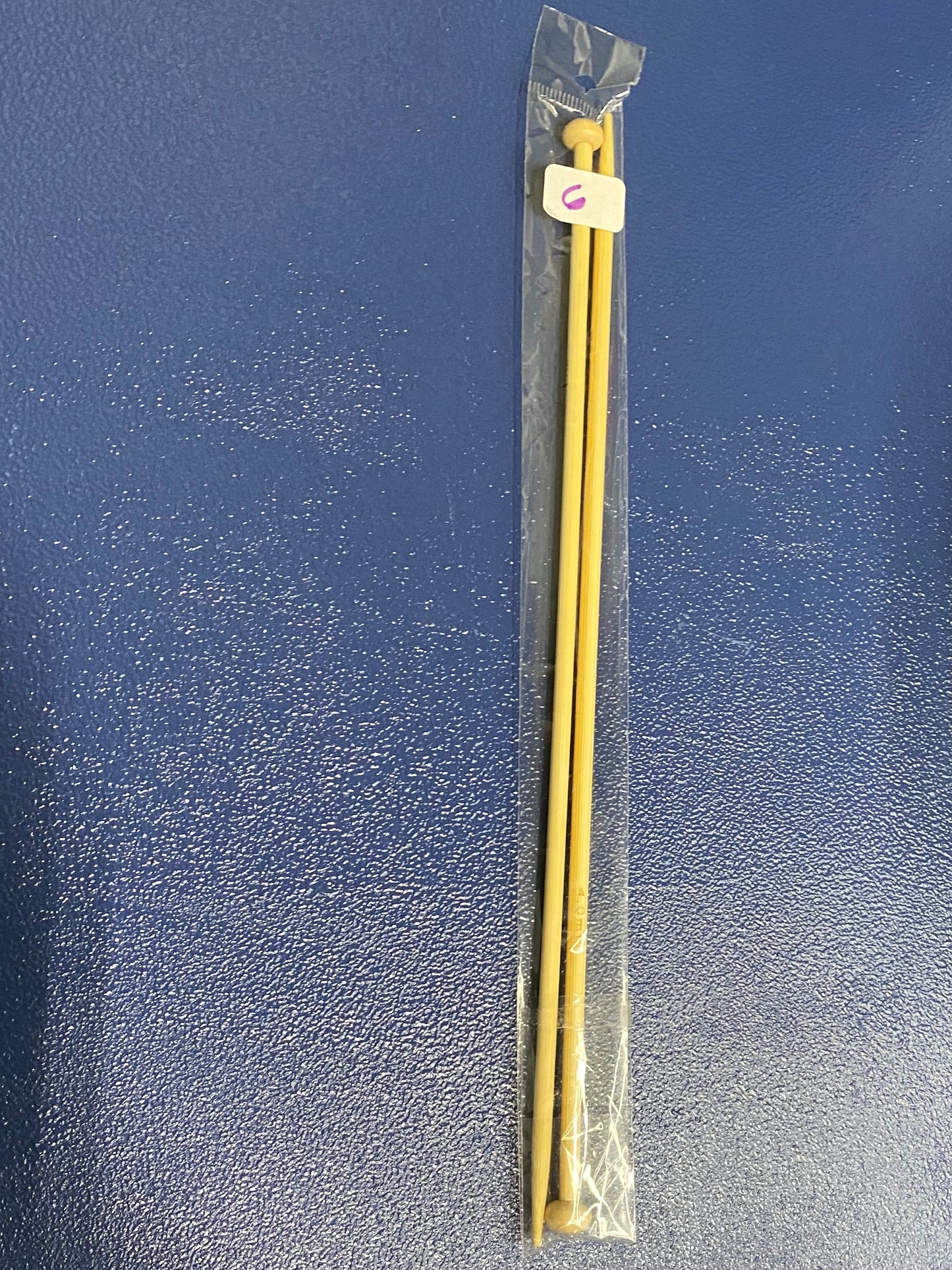 Straight Wooden Knitting Needles US 6