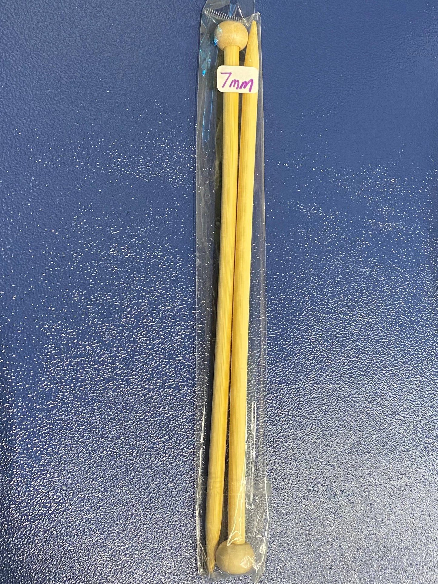 Straight Wooden Knitting Needles 7mm