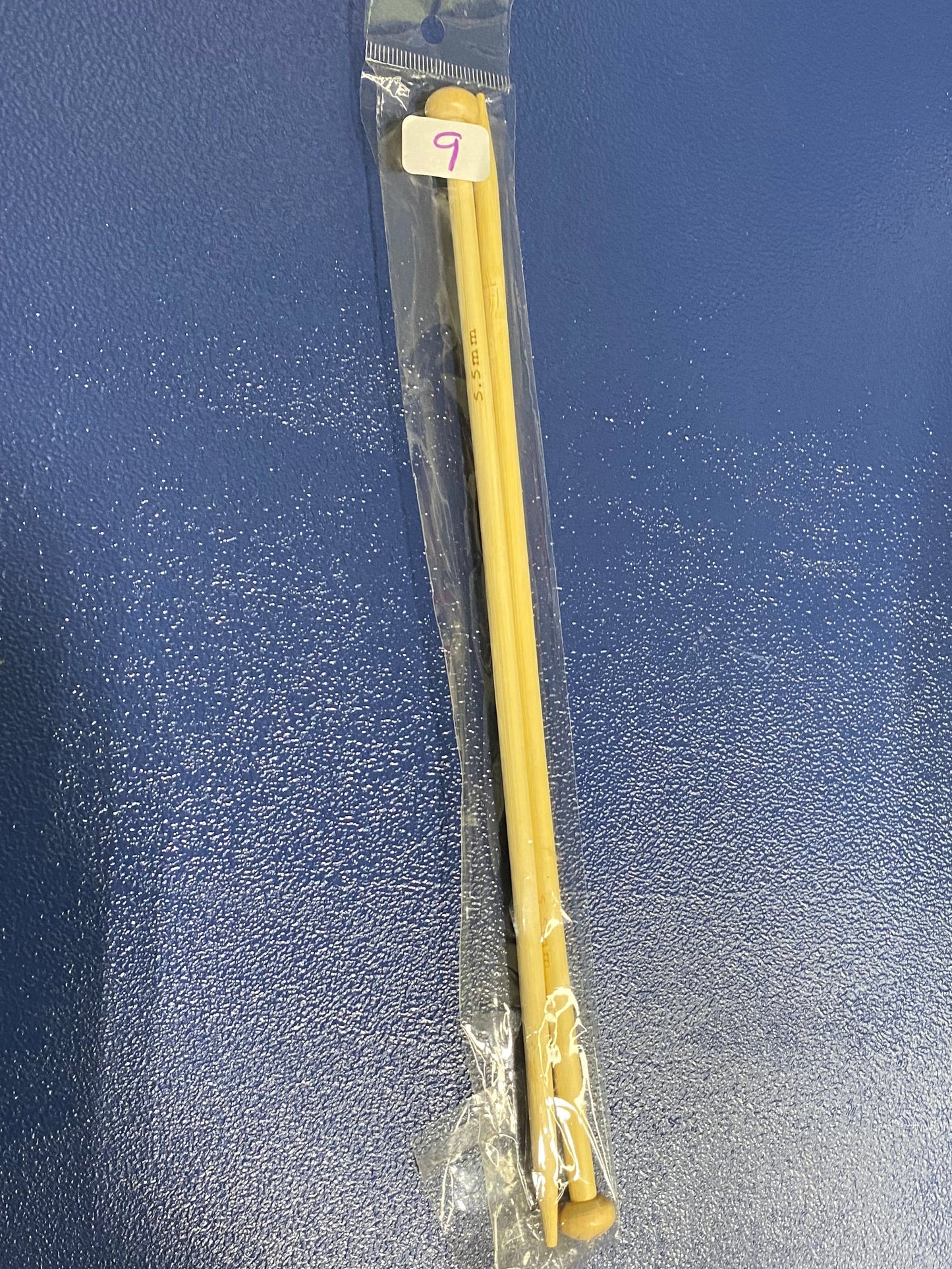 Straight Wooden Knitting Needles US 9