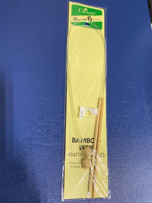 Straight Wooden Knitting Needles US 6