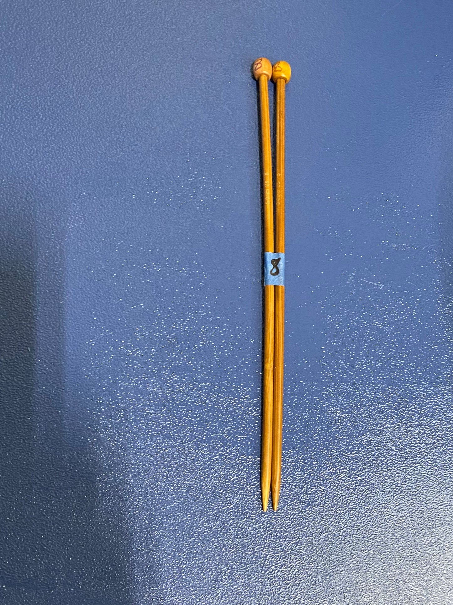 Straight Wooden Knitting Needles US 8