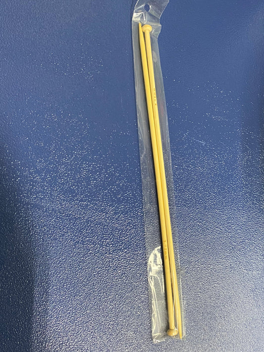 Straight Wooden Knitting Needles 3.75mm