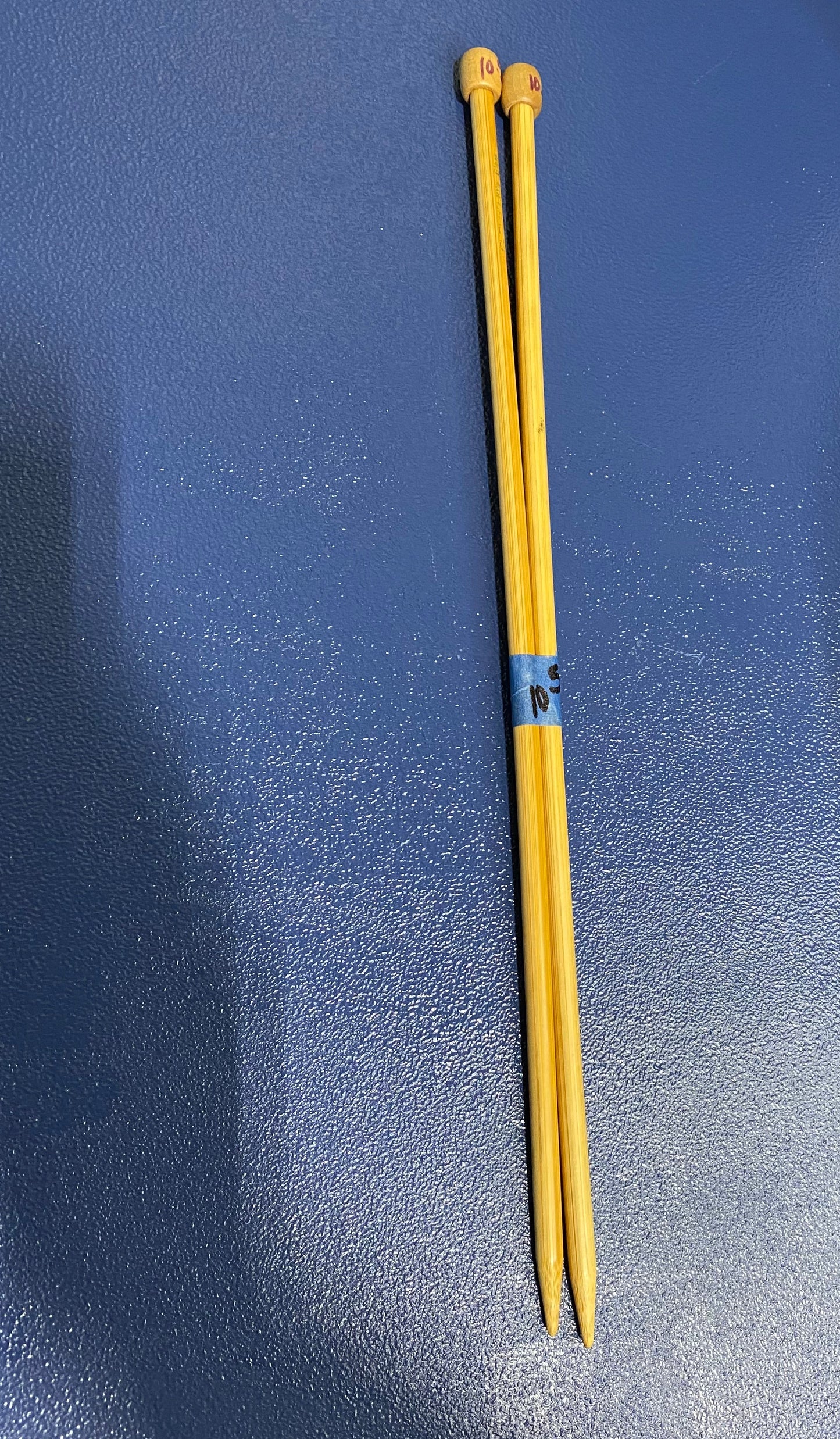 Straight Wooden Knitting Needles US 10.5