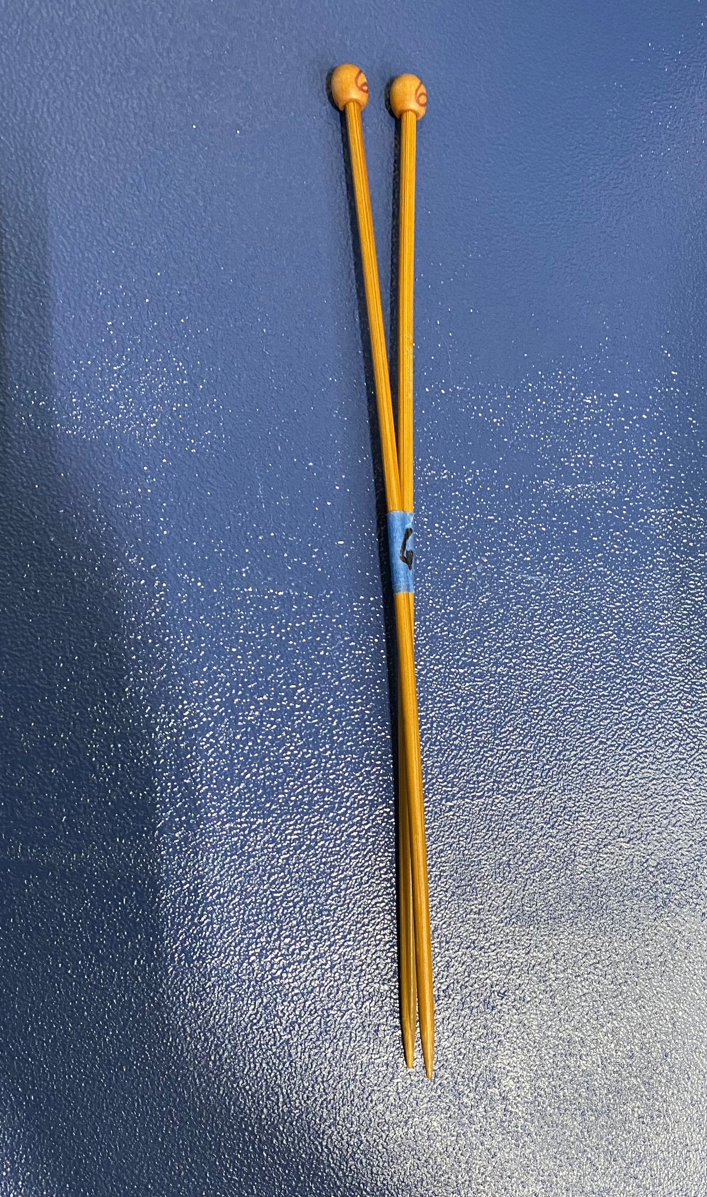 Straight Wooden Knitting Needles US 6