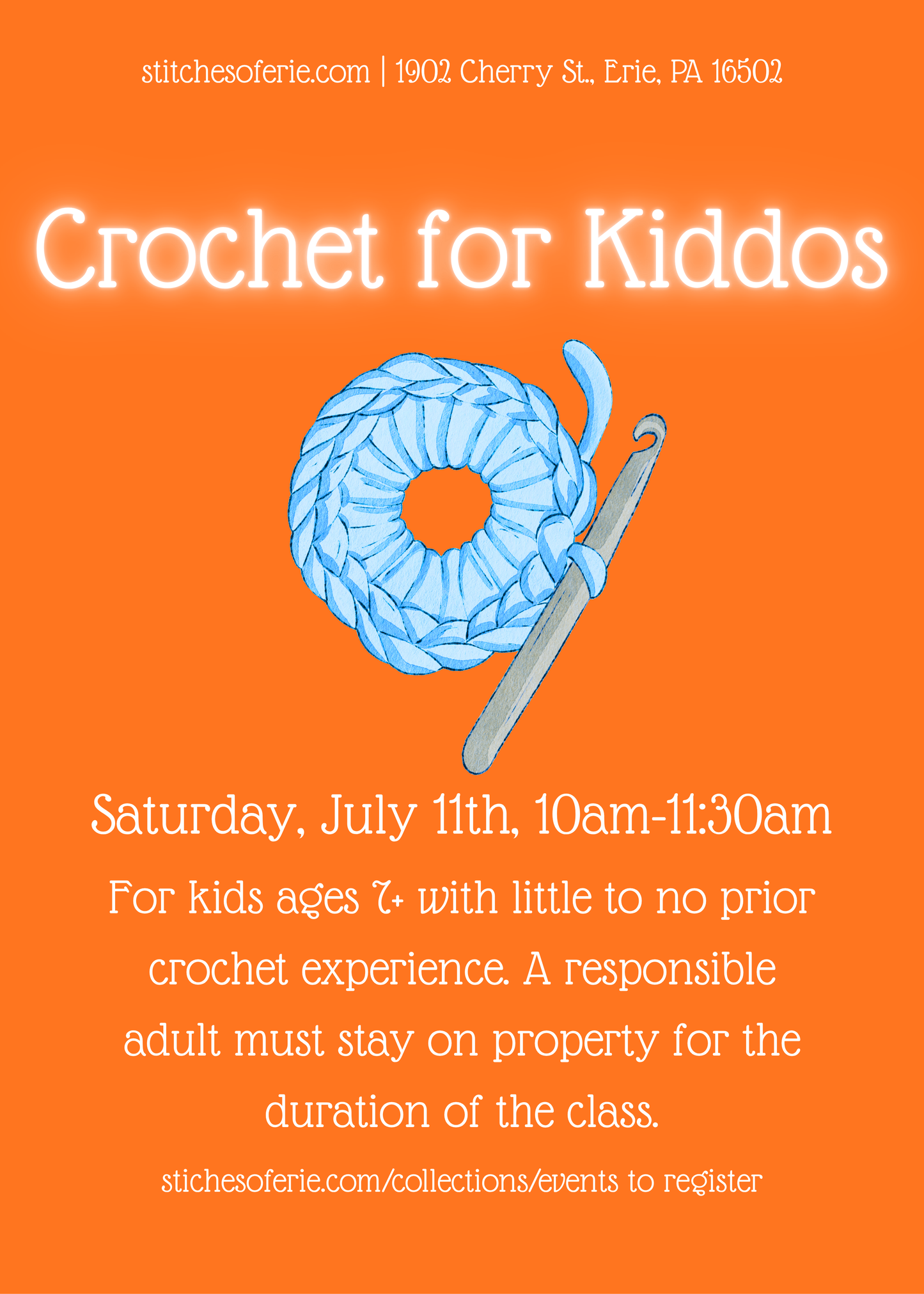 July 11, 2026 Crochet for Kiddos