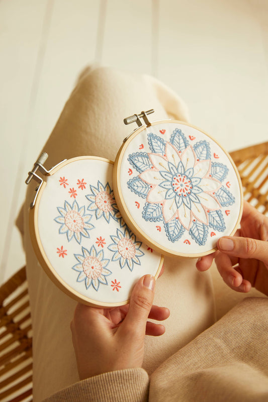 DMC Mindful Mandala Embroidery Kit