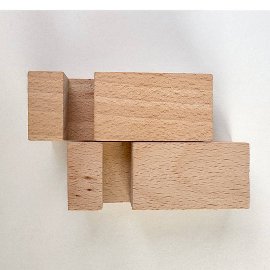 Wooden display blocks