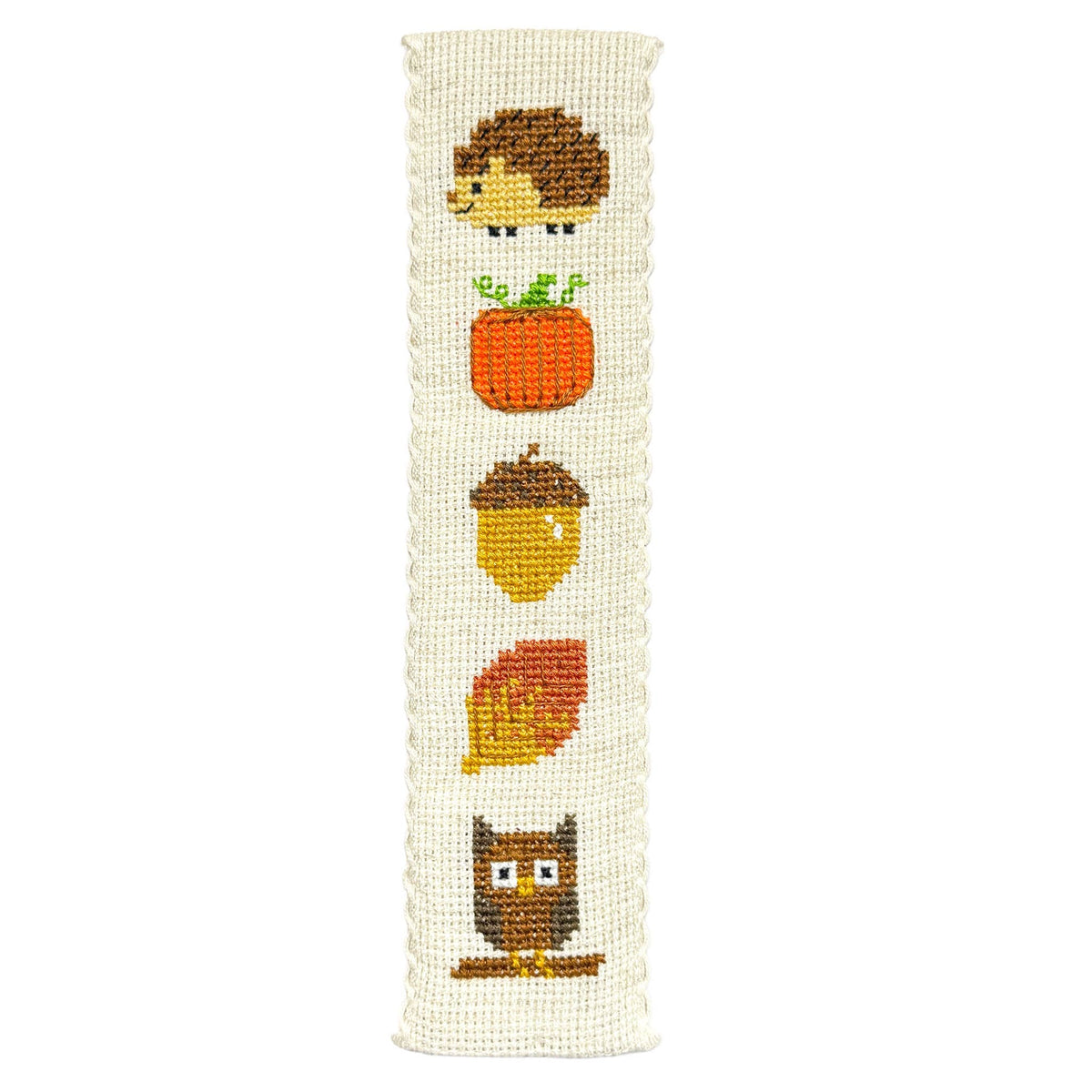Autumn Lover Cross Stitch Bookmark Kit