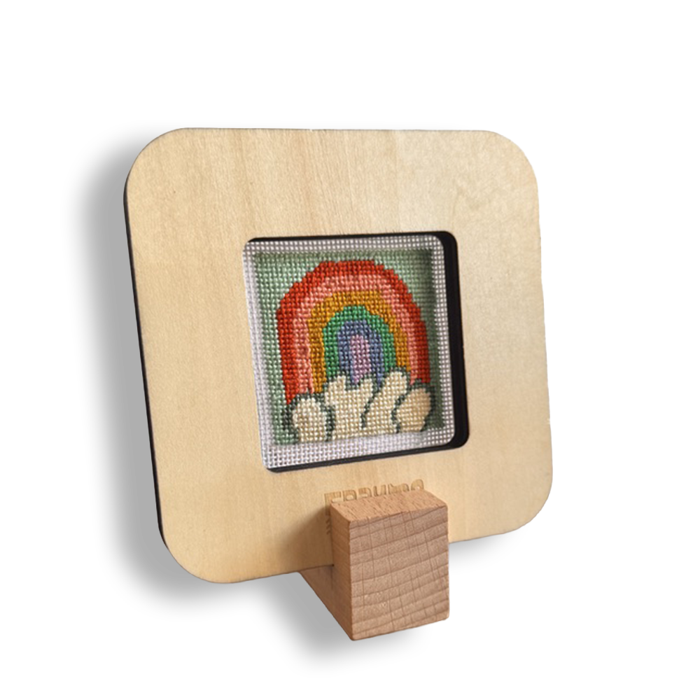 Wooden display blocks