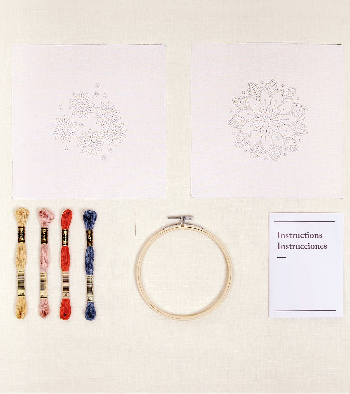 DMC Mindful Mandala Embroidery Kit
