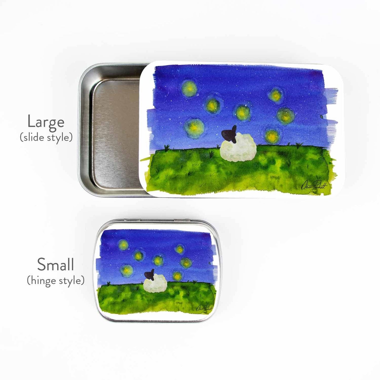 Firefly Dreams Stitch Marker Storage Tin